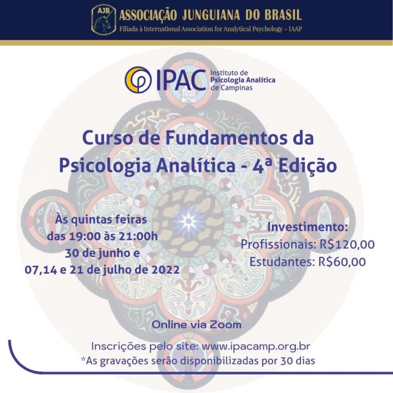 Curso de Fundamentos da Psicologia Analítica – 4ª Edição